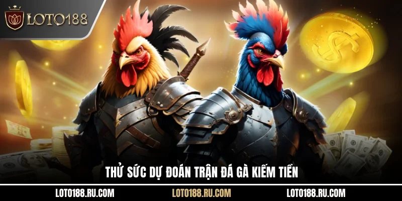 Thử sức dự đoán trận đá gà kiếm tiền